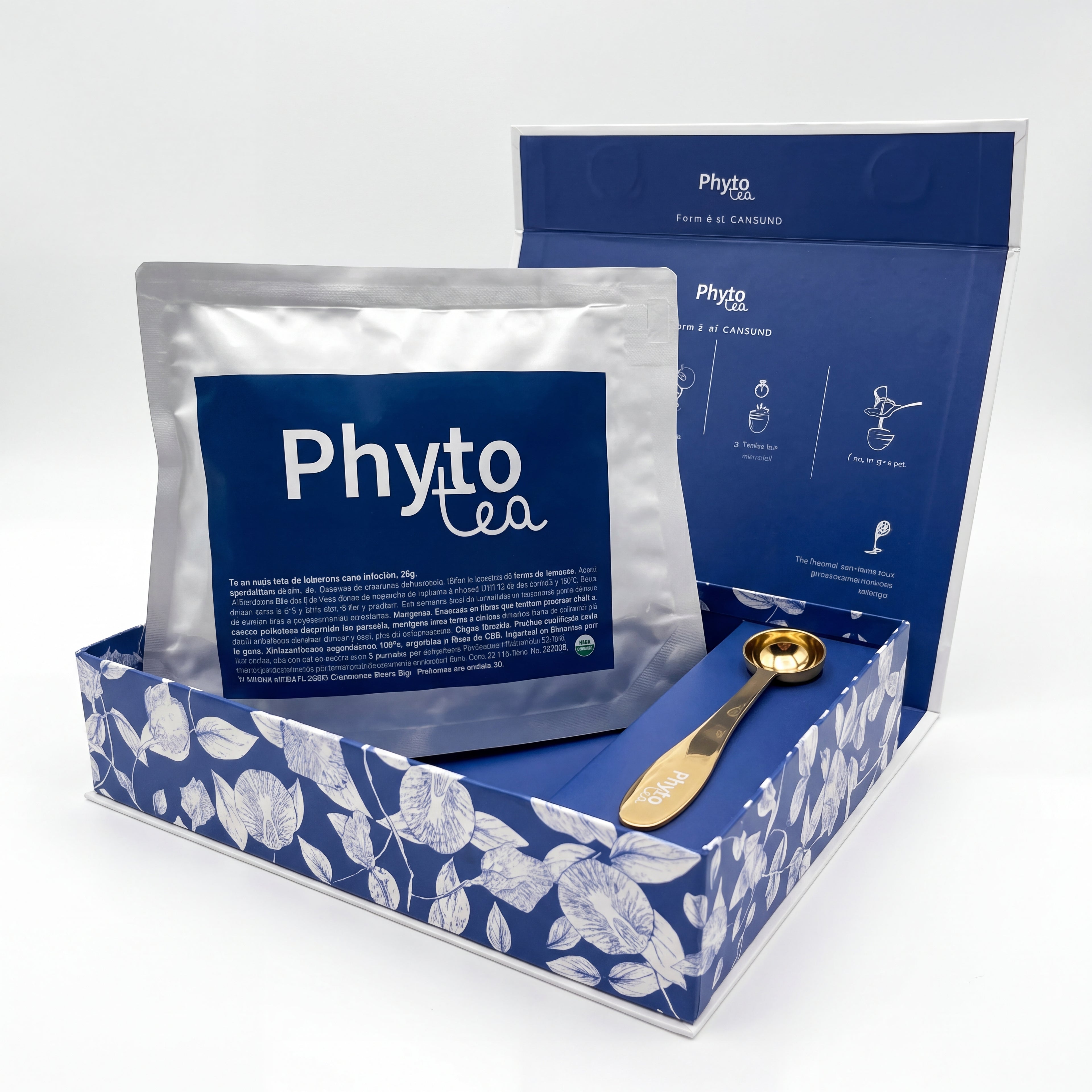 PhytoTea Caja Premium 60g con cuchara