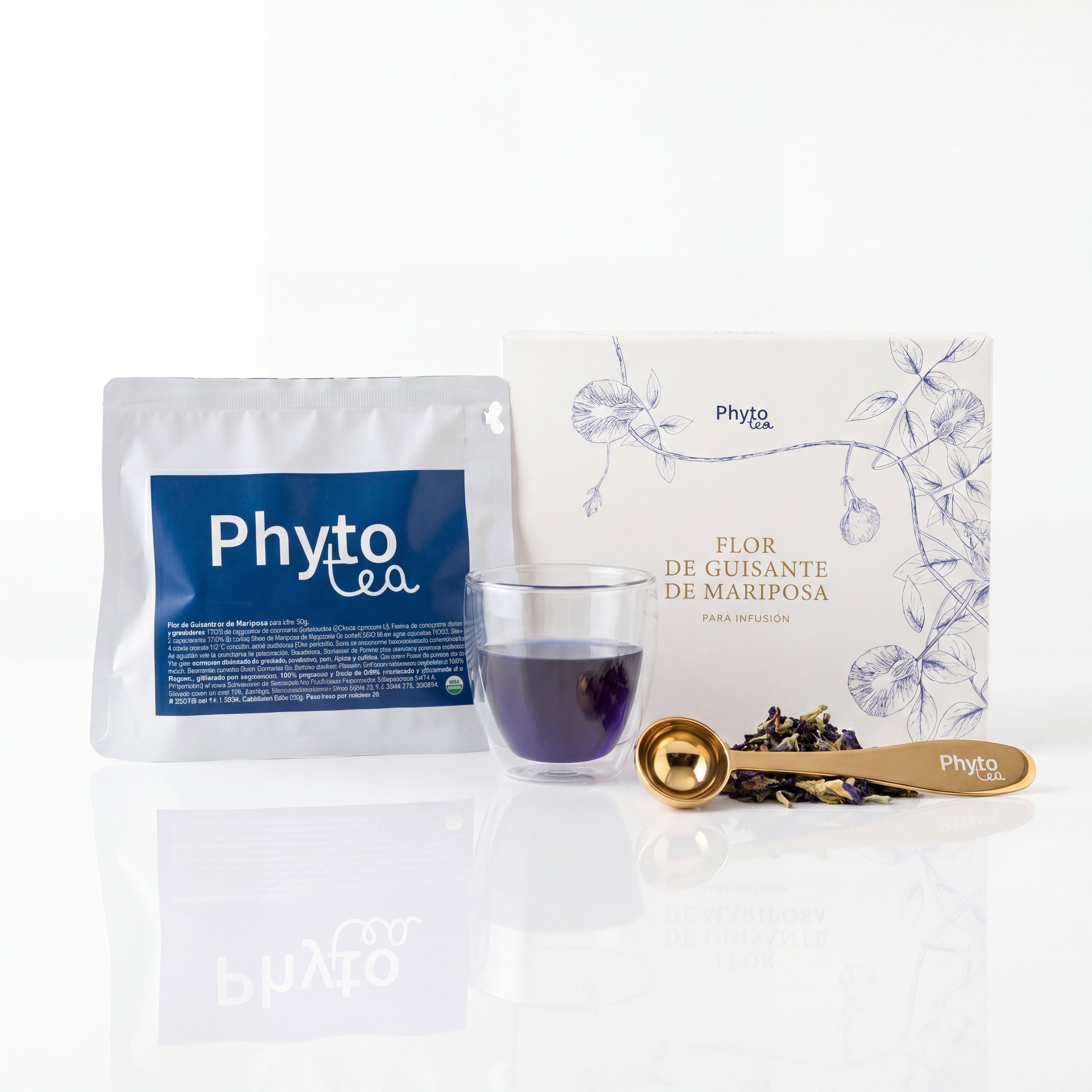 PhytoTea Caja Premium 60g con cuchara